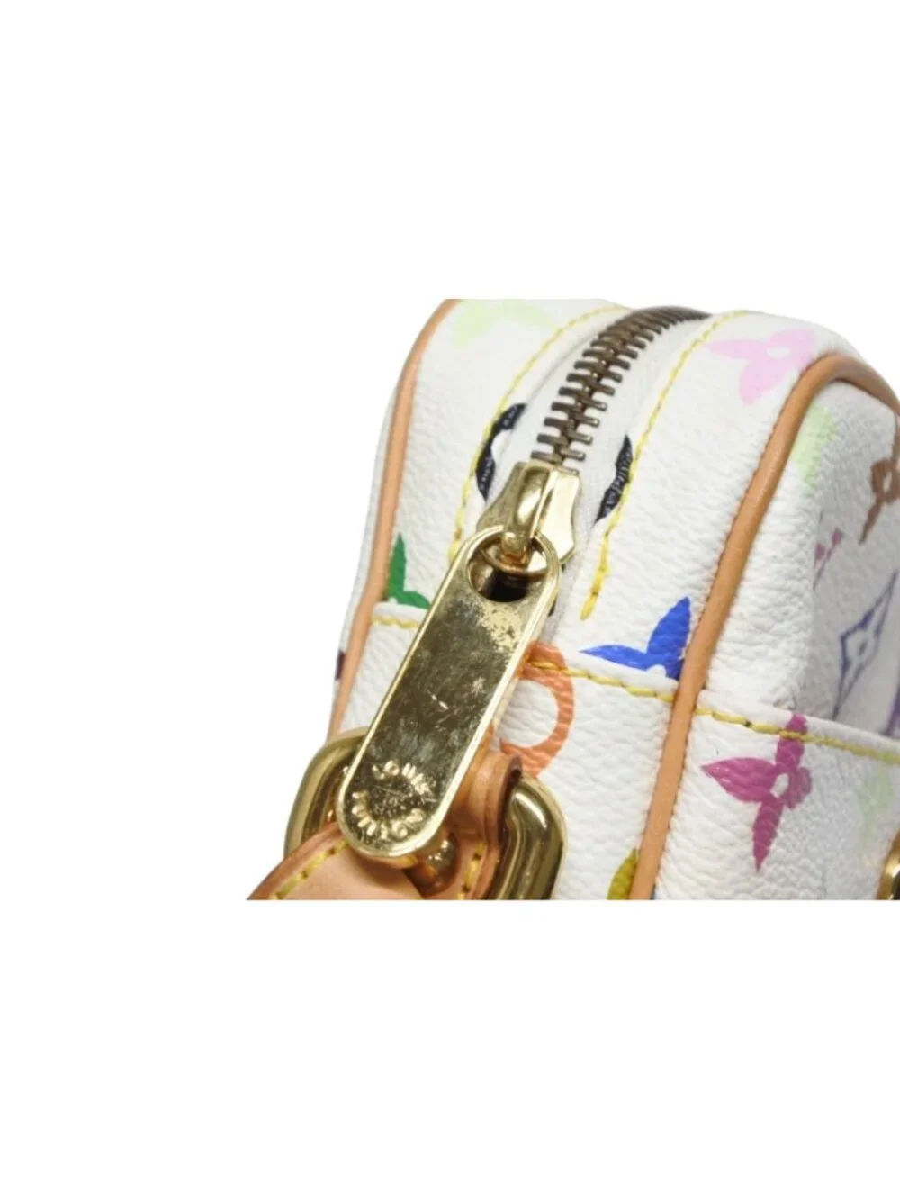 Louis Vuitton Shoulder Bag Lift Blanc Monogram Multicolor Gold